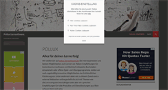 Desktop Screenshot of pollux-lernsoftware.de